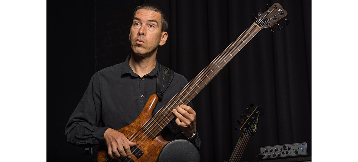 Jonathan Dimond 6-string bass guitar